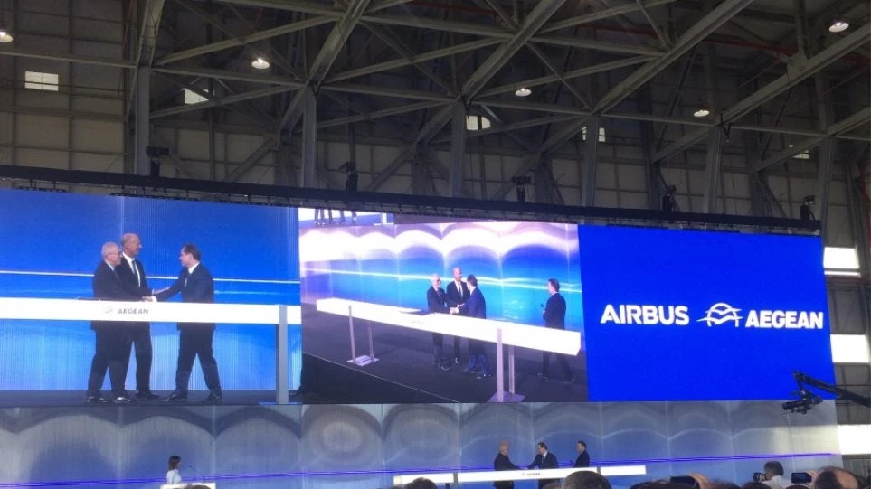Συμφωνία-μαμούθ: Η Aegean παρήγγειλε από την Airbus 42 αεροσκάφη